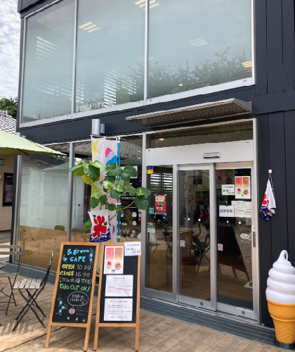 &greencafeの外観写真