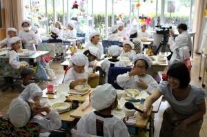 食事の様子