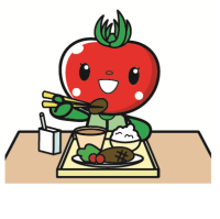 給食とまちゃん