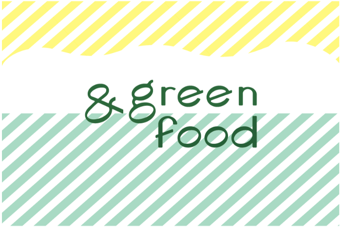 &green food ロゴグラフィック