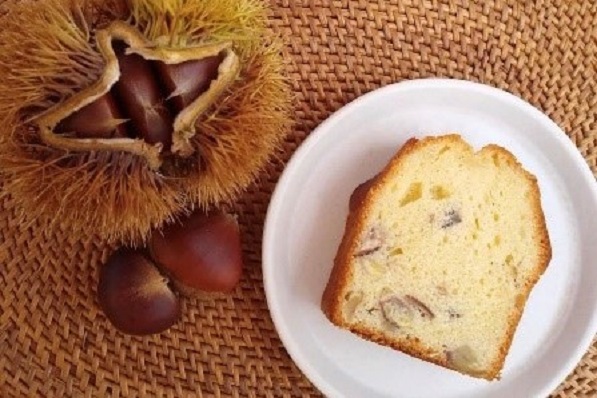 アンドグリーンカフェのパウンドケーキ