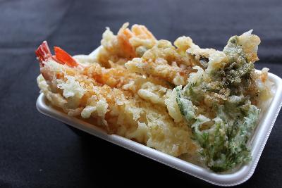 まほろばのえび天重