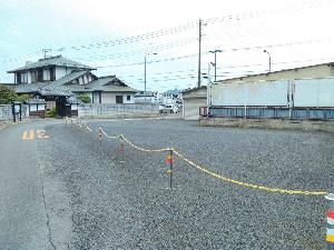 寿命院の駐車場