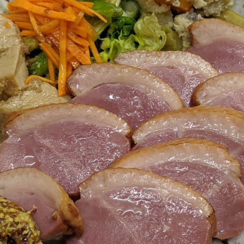 萬吉禎の鴨肉燻製