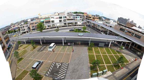 （写真）北本駅西口駅前多目的広場