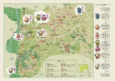 七福神めぐりマップ