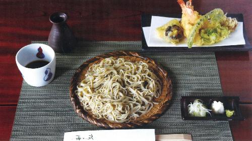 蕎麦阿き津の天せいろ