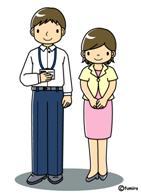 (イラスト)説明会の様子