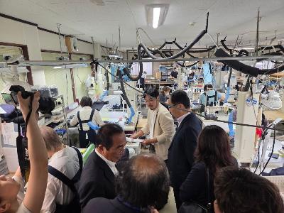 知事とのふれあい訪問1