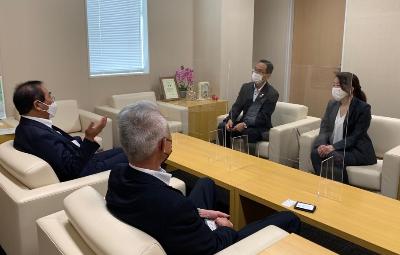 県との九都県市防災訓練準備についての打合せ