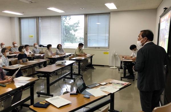 市長講演の様子