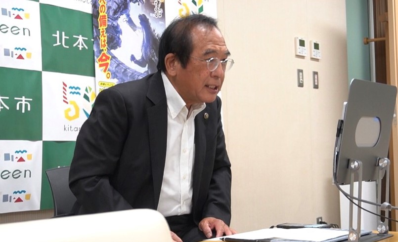 災害協定都市に救援物資を依頼(訓練)