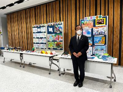 展示作品の様子