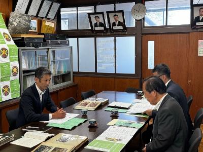 学校訪問の様子