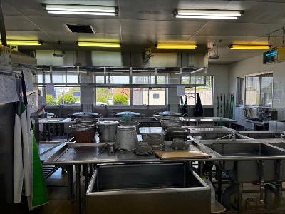 給食室の様子