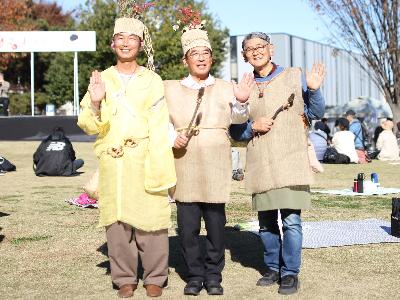 縄文まつりでのひとコマ
