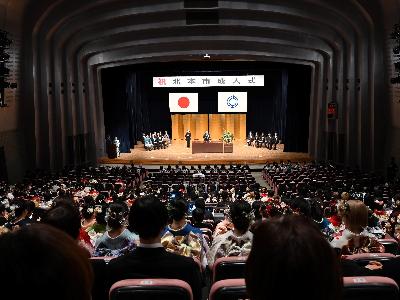 令和7年北本市成人式の様子