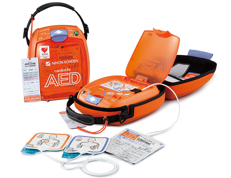 (写真)AED(自動体外式除細動器)