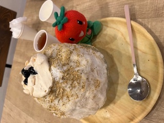 ほうじ茶かき氷