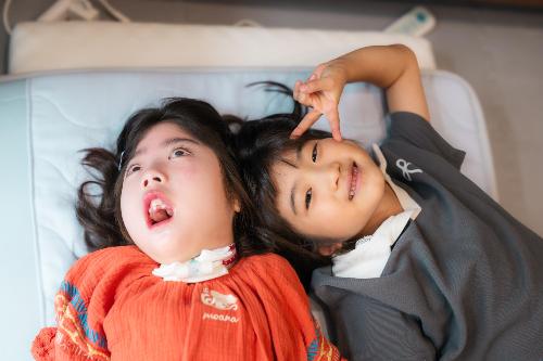 広報きたもと10月号特集で取材したお子さん