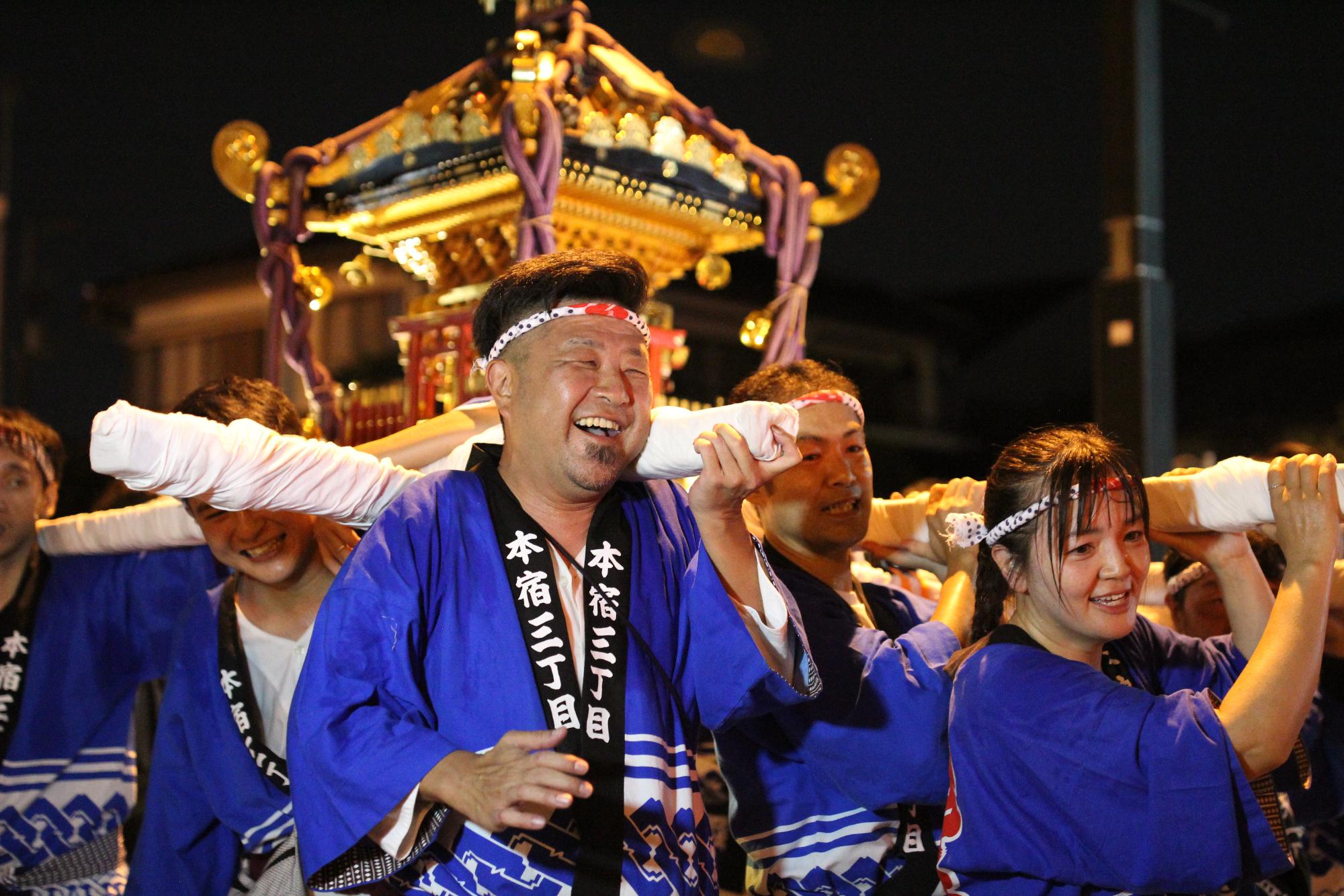 本宿天神社夏祭りにて（令和8年7月24日撮影）