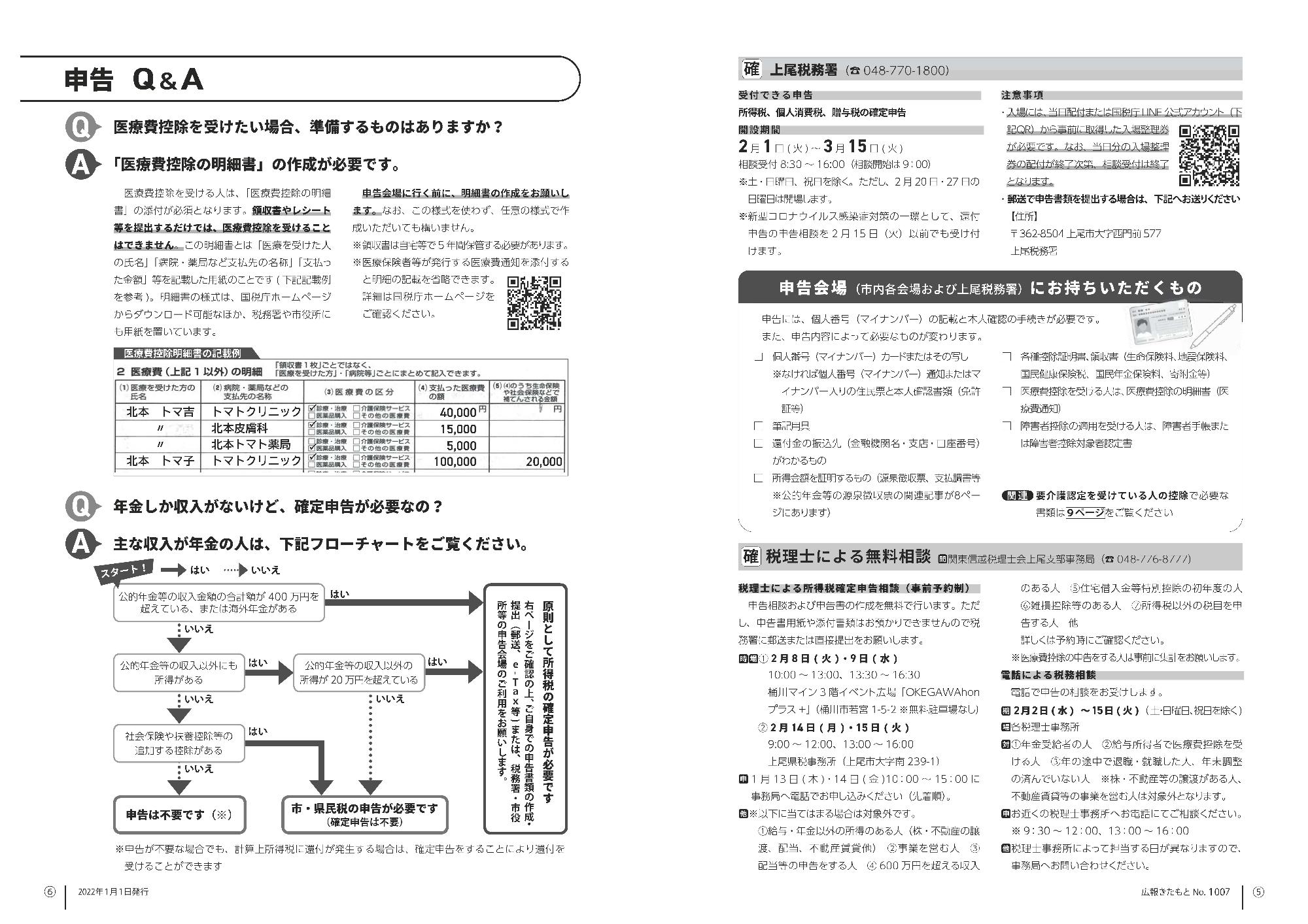 広報きたもと令和4年1月号