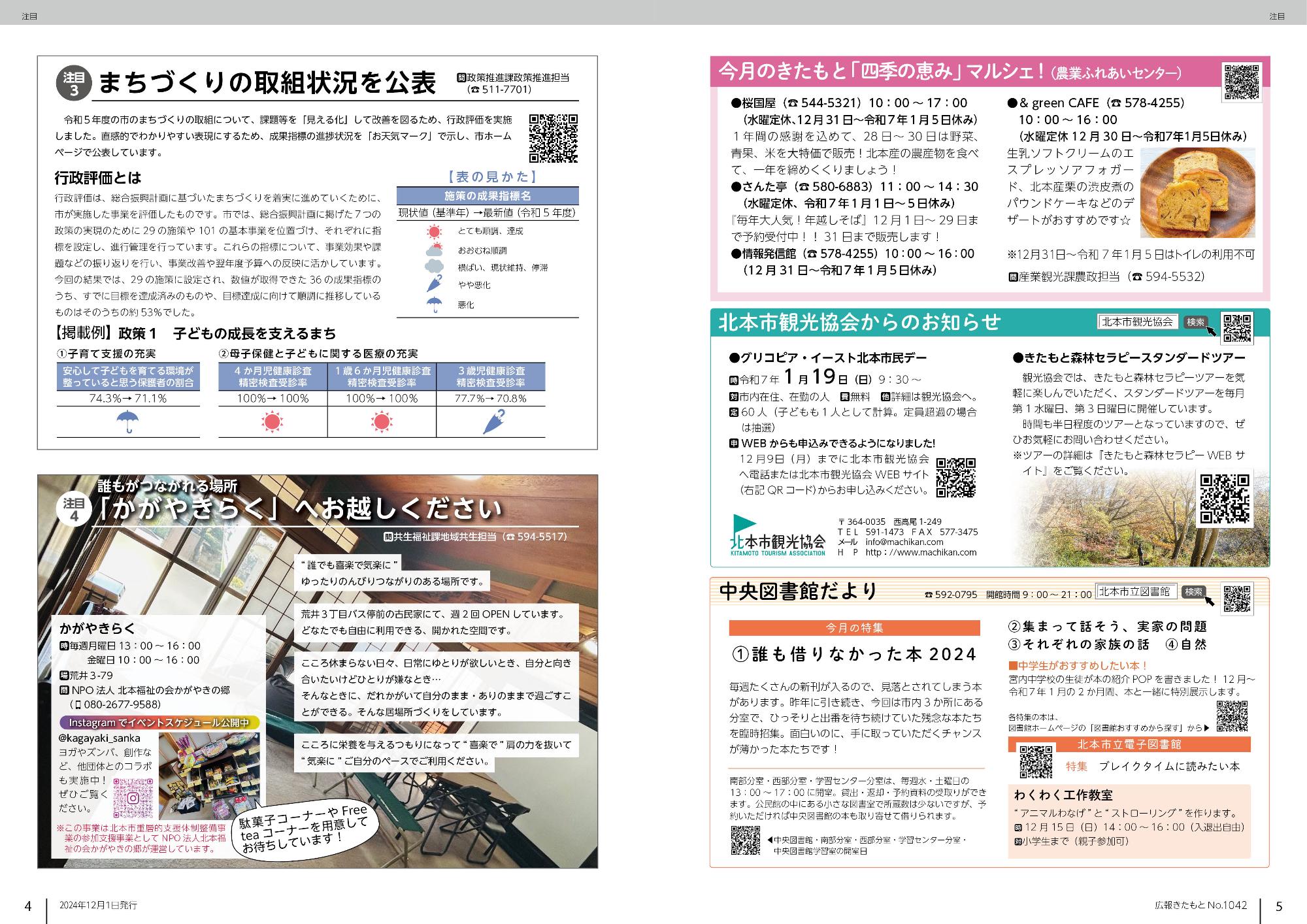 広報きたもと令和6年12月号注目