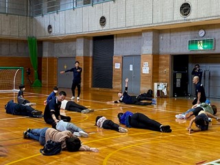ゴールボール体験