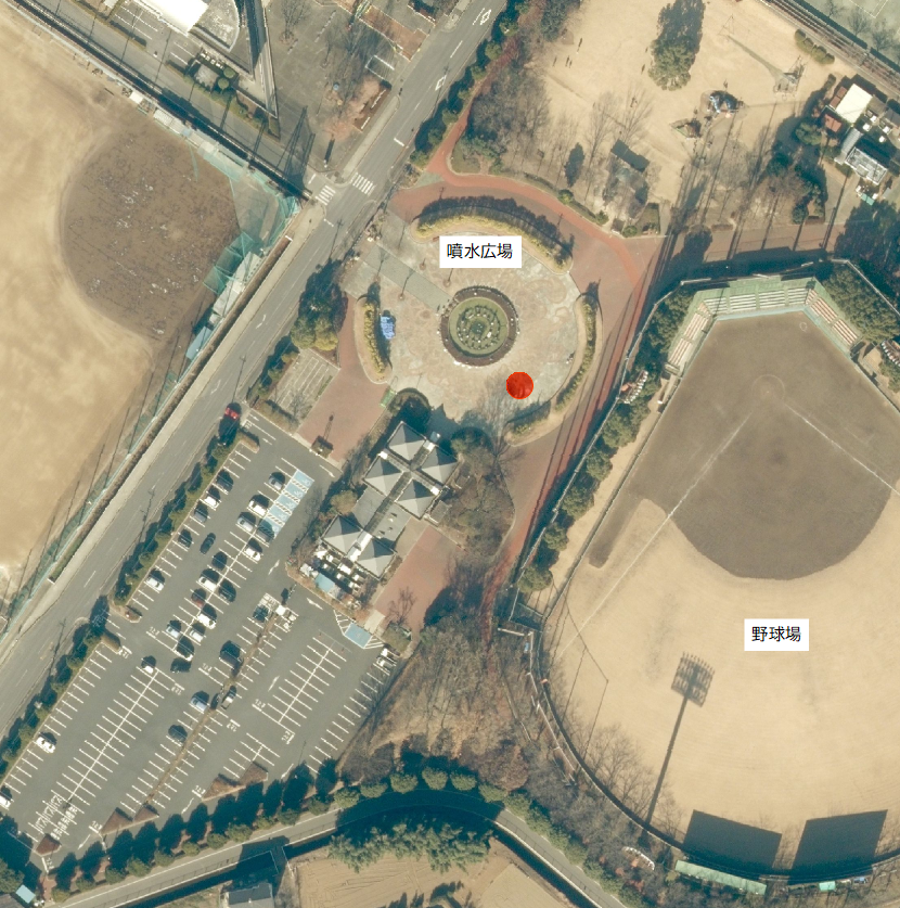総合公園花火場所
