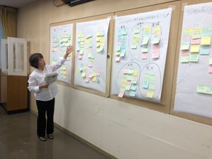 結果発表の様子