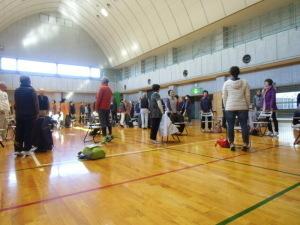 運動講習会歩こうコース筋トレ