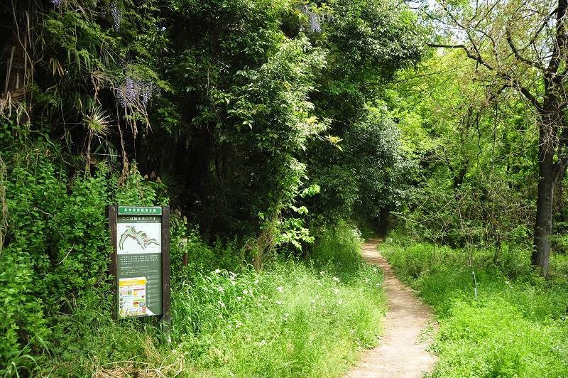 北本自然観察公園の案内看板