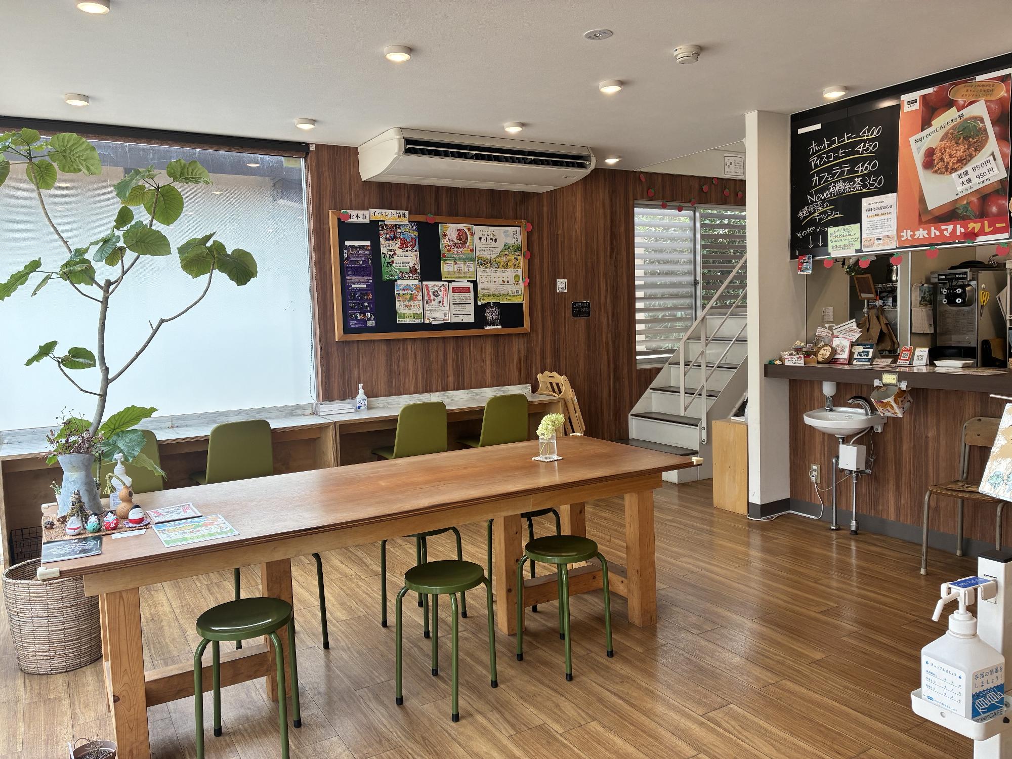 &green cafe 内観2