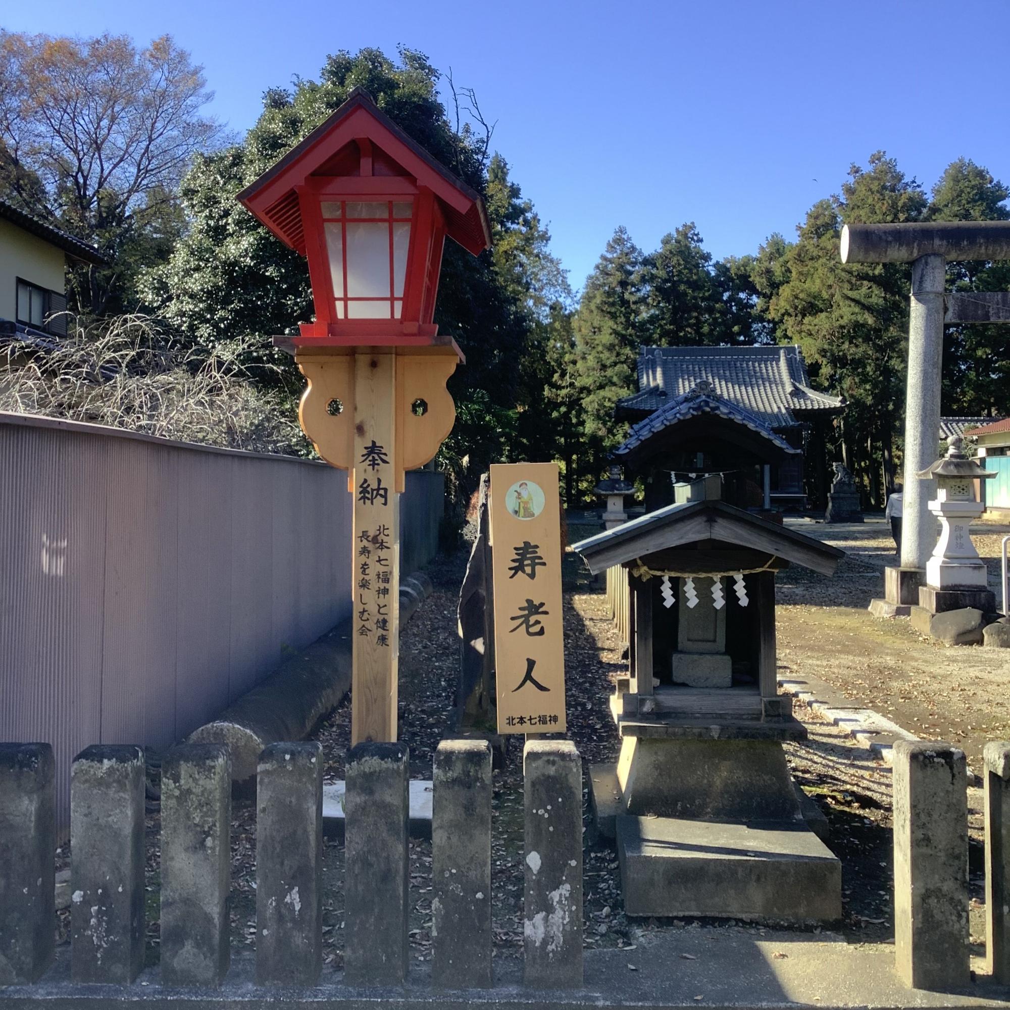 須賀神社の灯籠
