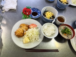 完成した食事の写真