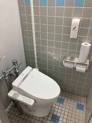 改修されたトイレの様子