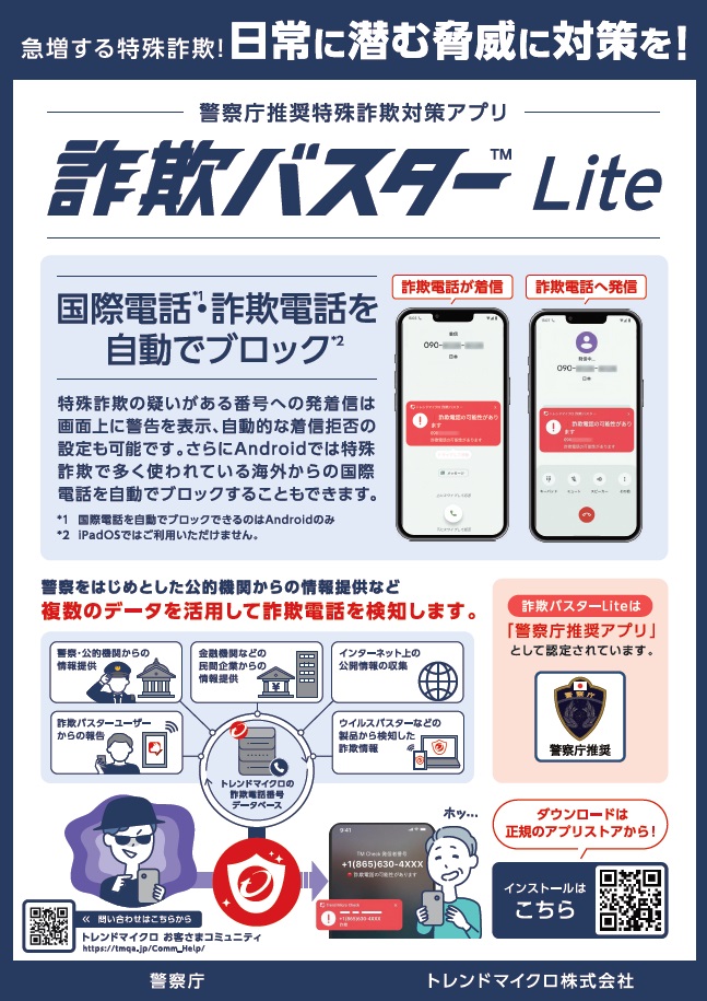 詐欺バスターLite